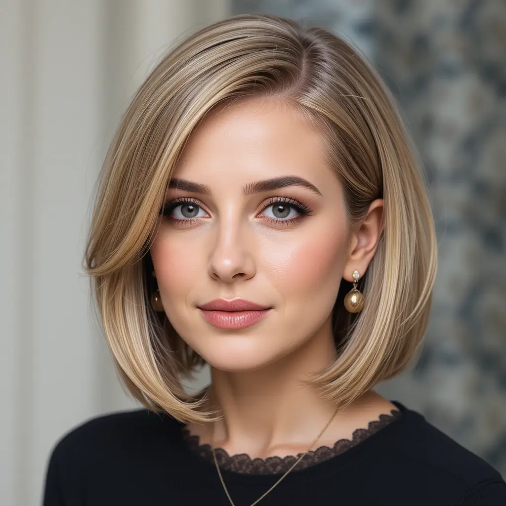 Classic Chin-Length Old Money Bob