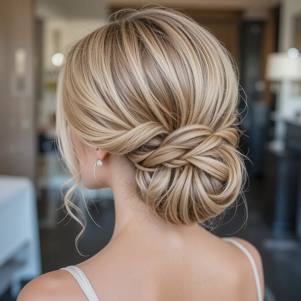 Classic Low Chignon