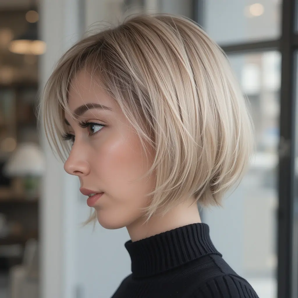 Classic Undercut Bob
