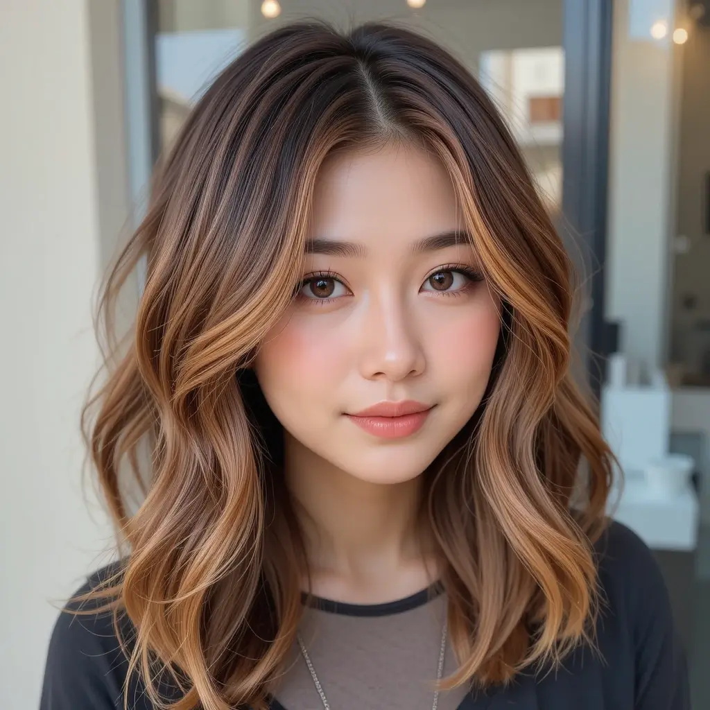 Cool Caramel Highlights