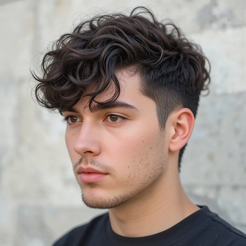 Curly Fringe Cut