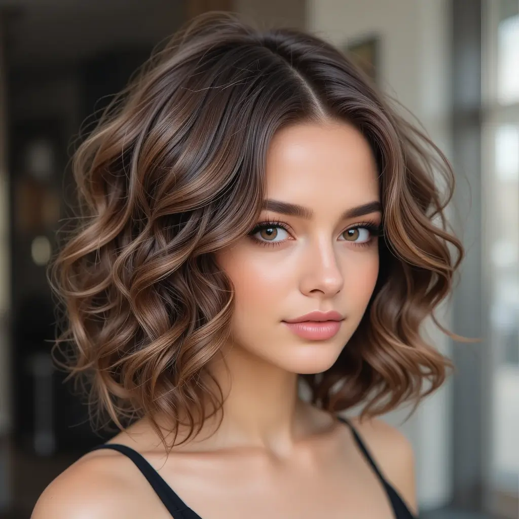 Curly Home Haircut
