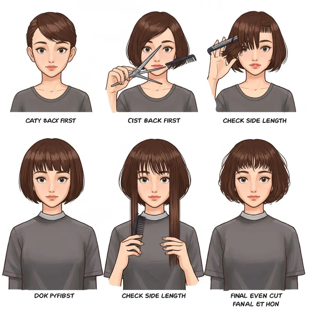 Cutting a Simple Bob or Lob