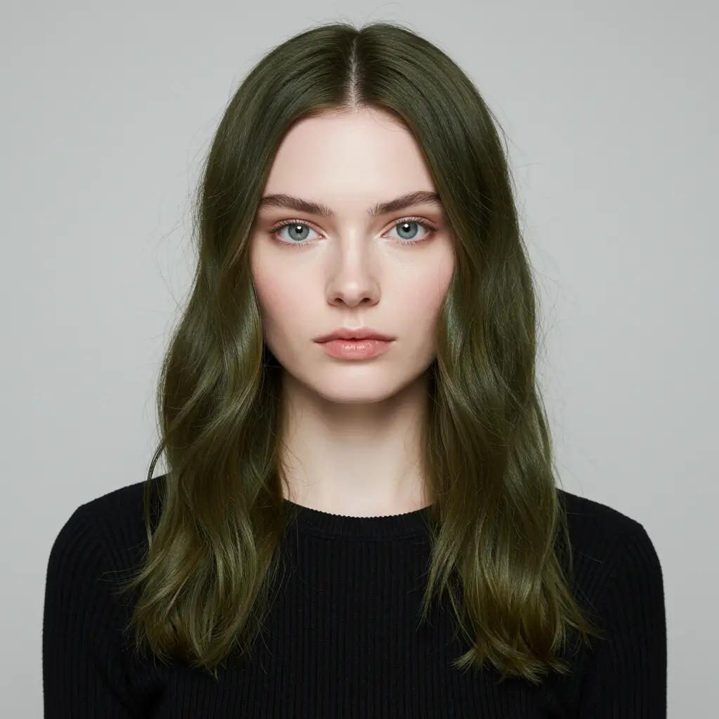 Deep Olive Brown