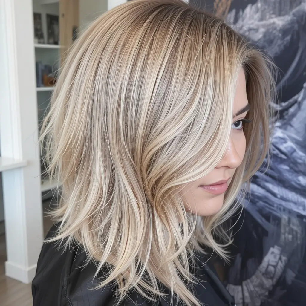 Feathered Layered Cut