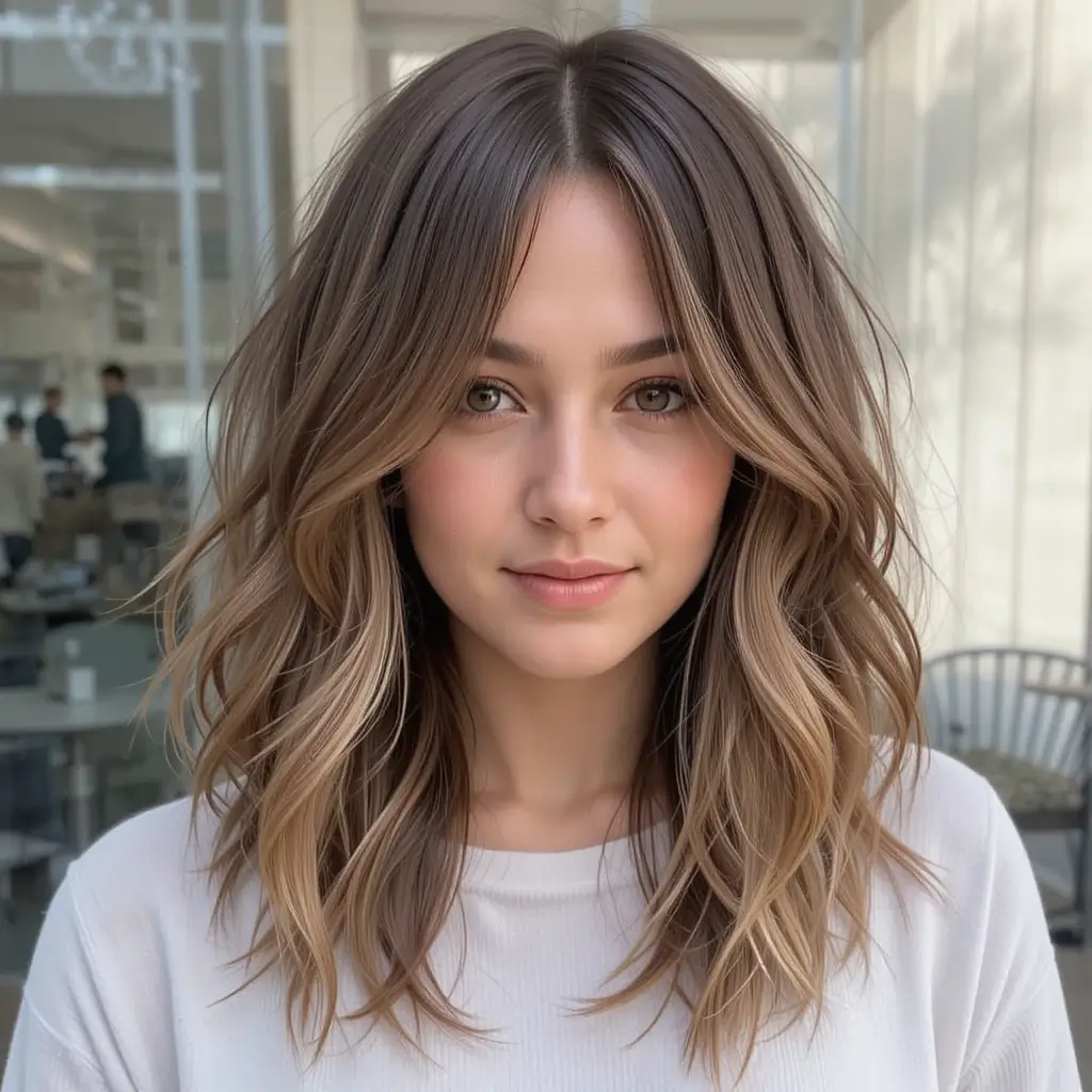Feathered Long Shag for Volume Control