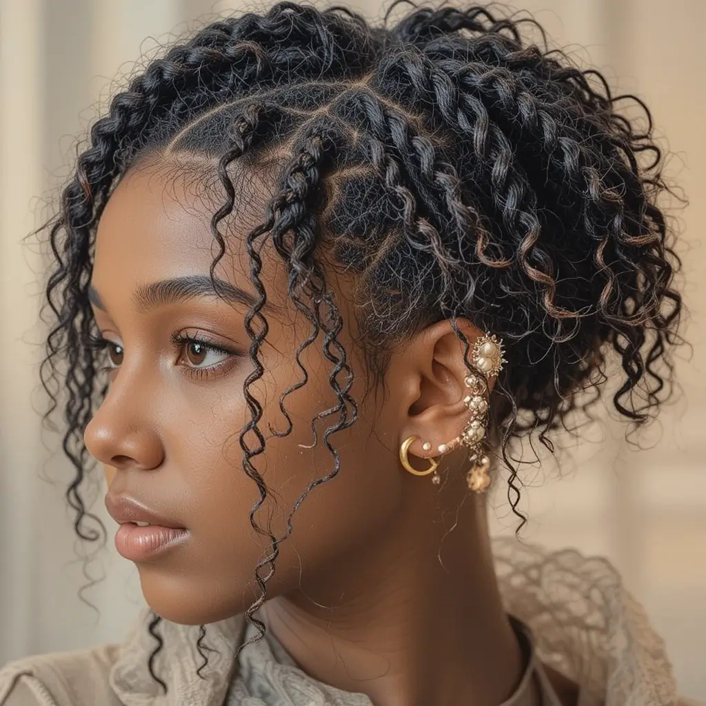 Finger Coil Locs
