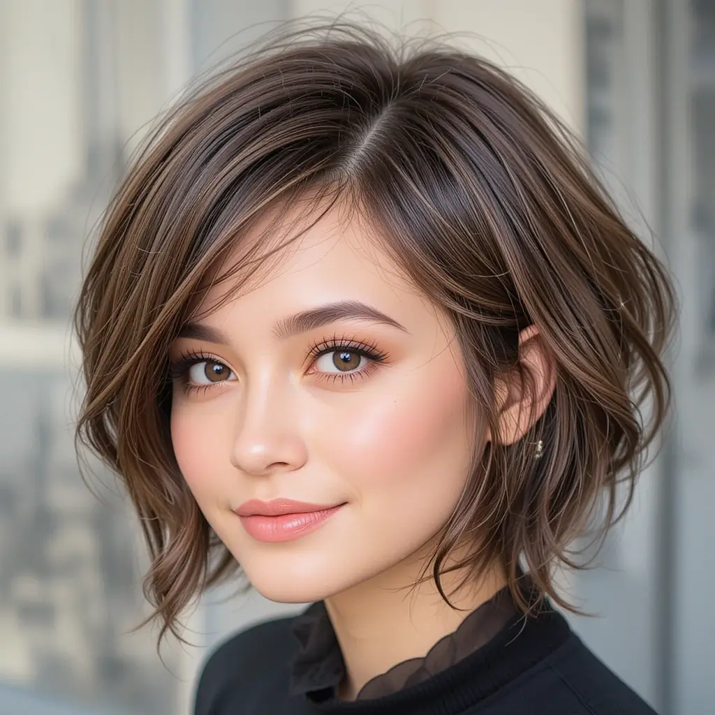 French Bob with Soft Waves