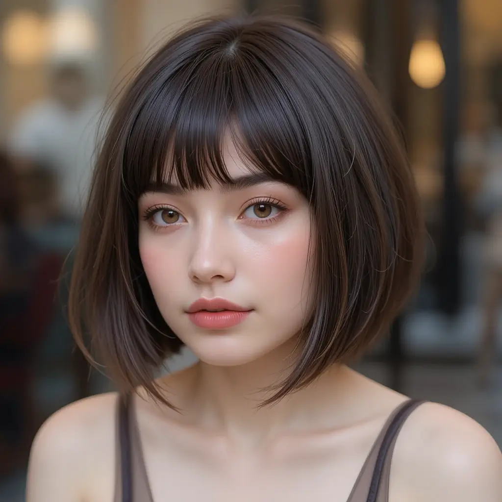French-Inspired Short Bob