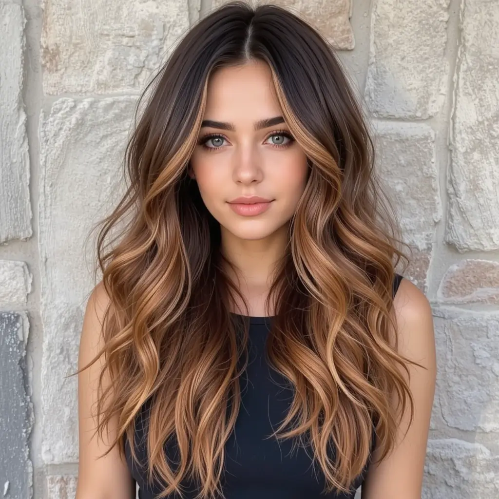 Golden Brown and Auburn Mix