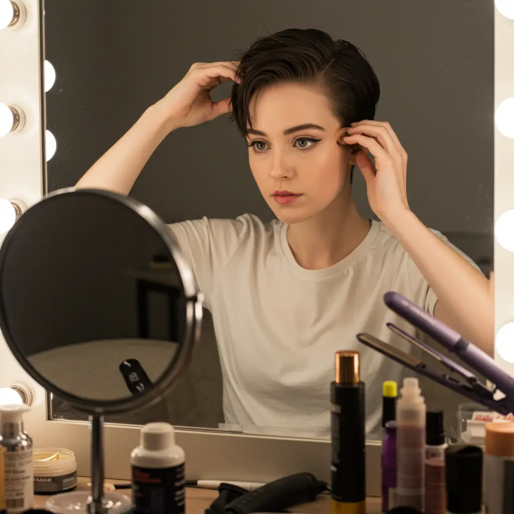 H2 Styling a Pixie Cut
