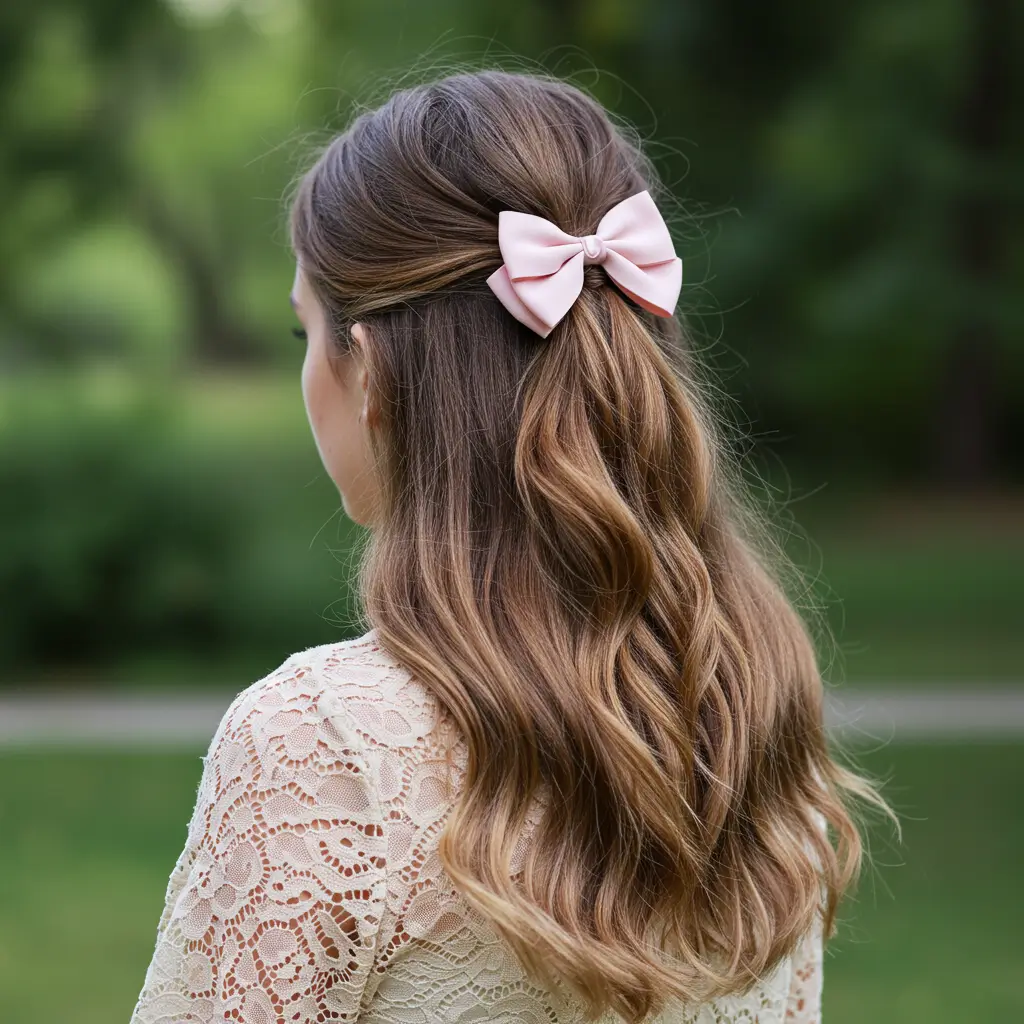 Half-Up Bow