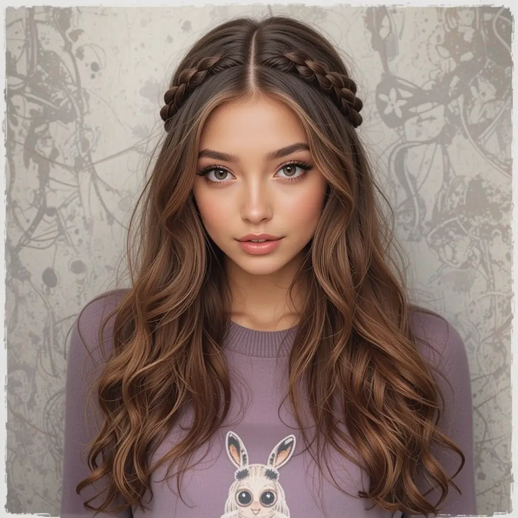 Half-Up Dutch Braids
