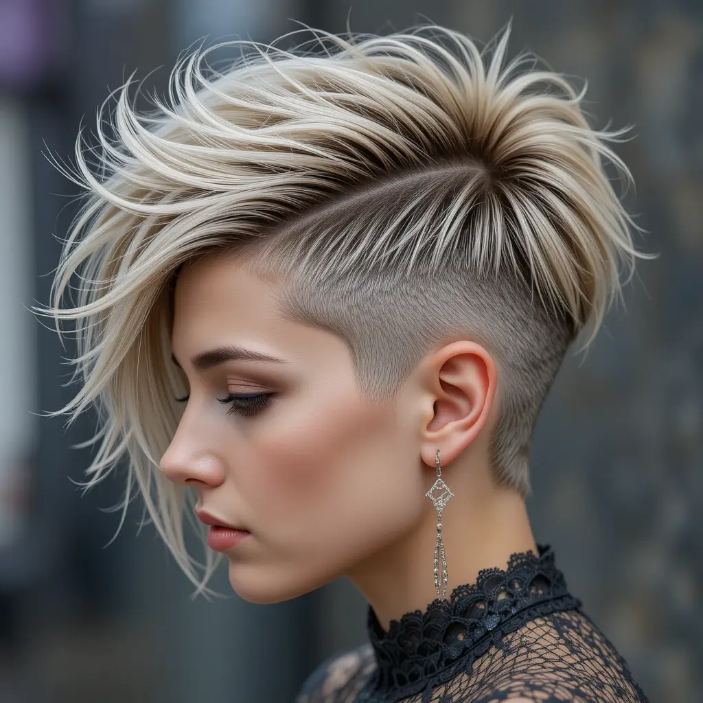 Home Haircut with Wolf Cut Blend
