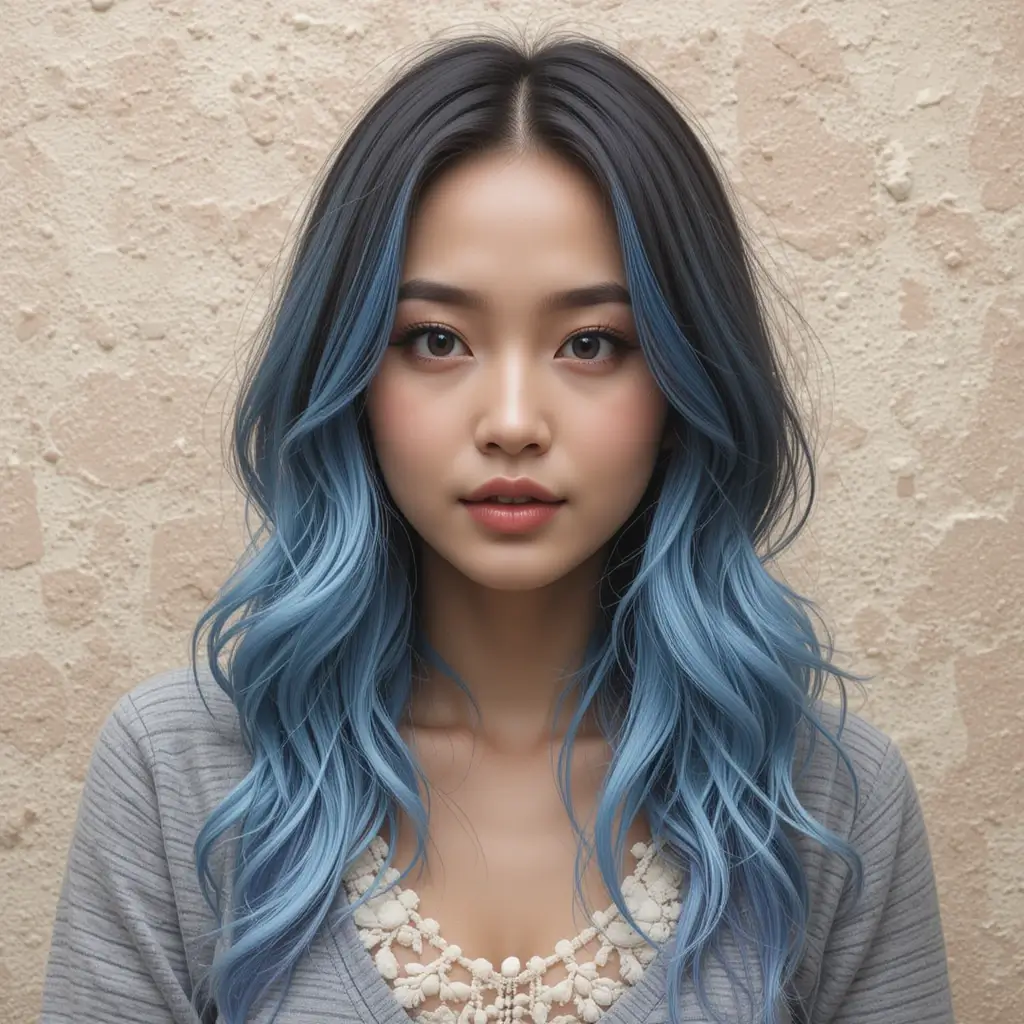 Ice Blue Tips