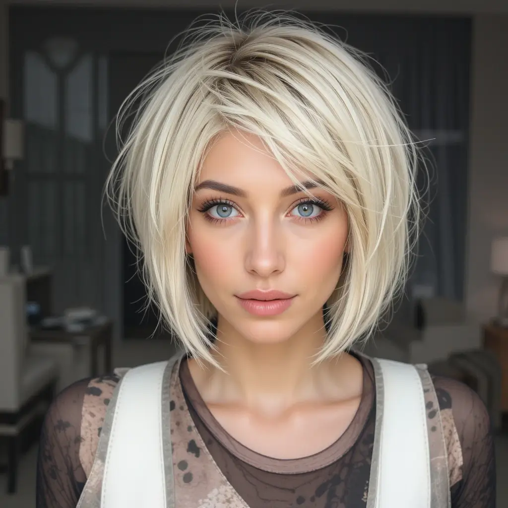 Inverted Long Pixie Bob