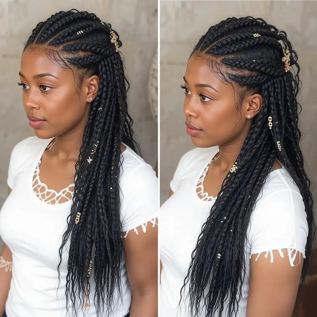Jumbo Fulani Braids