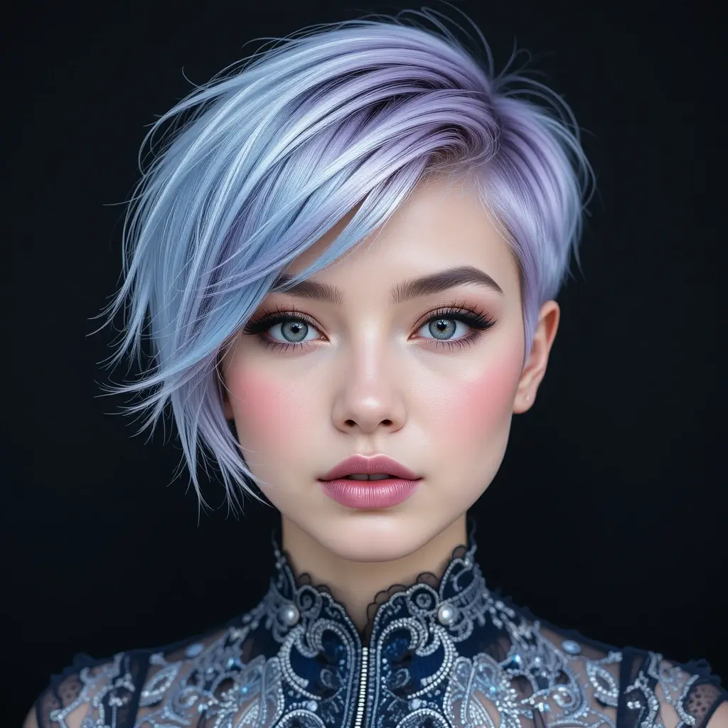 Lavender and Silver
