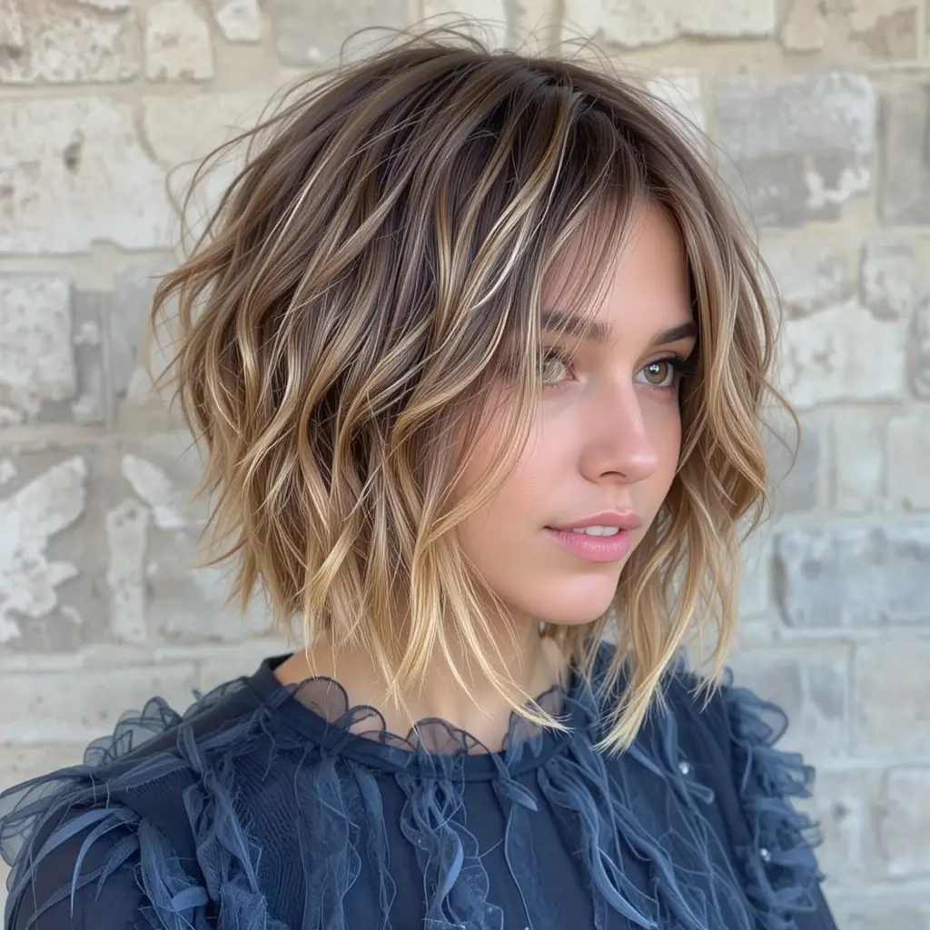 Layered Bob Shag