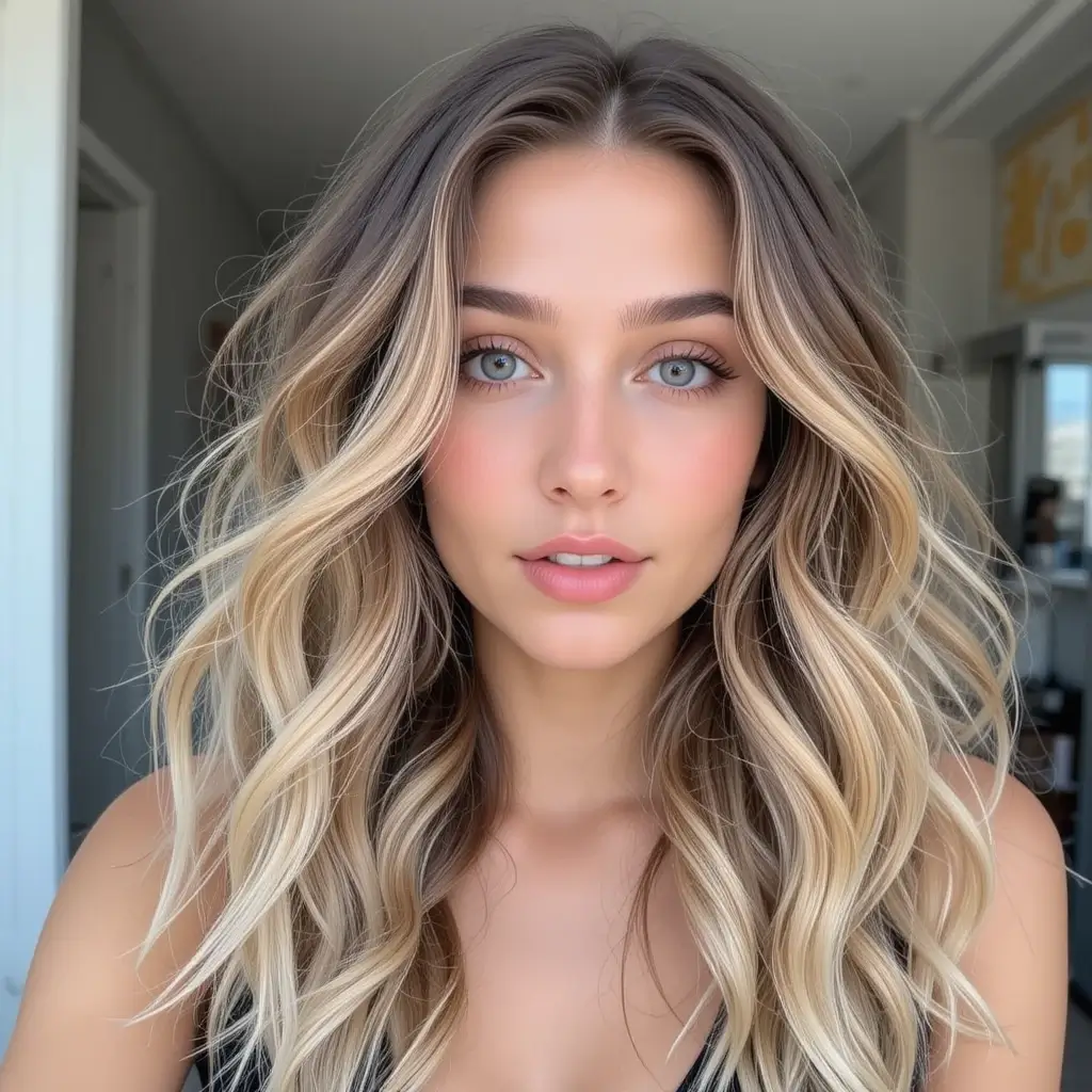Long Beachy Waves
