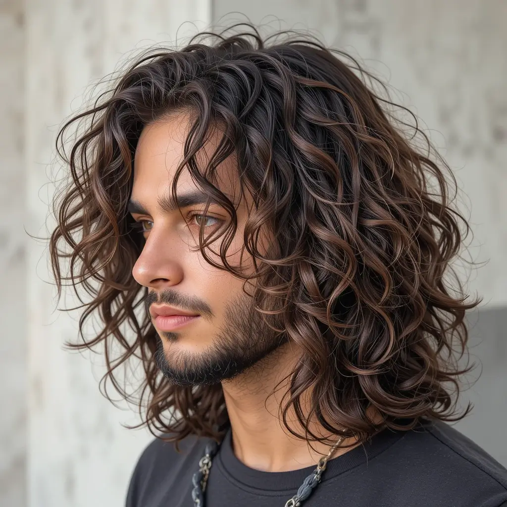 Long Curly Layers