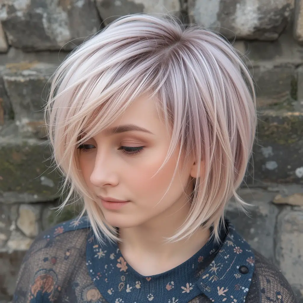 Long Pixie Bob with Peekaboo Highlights