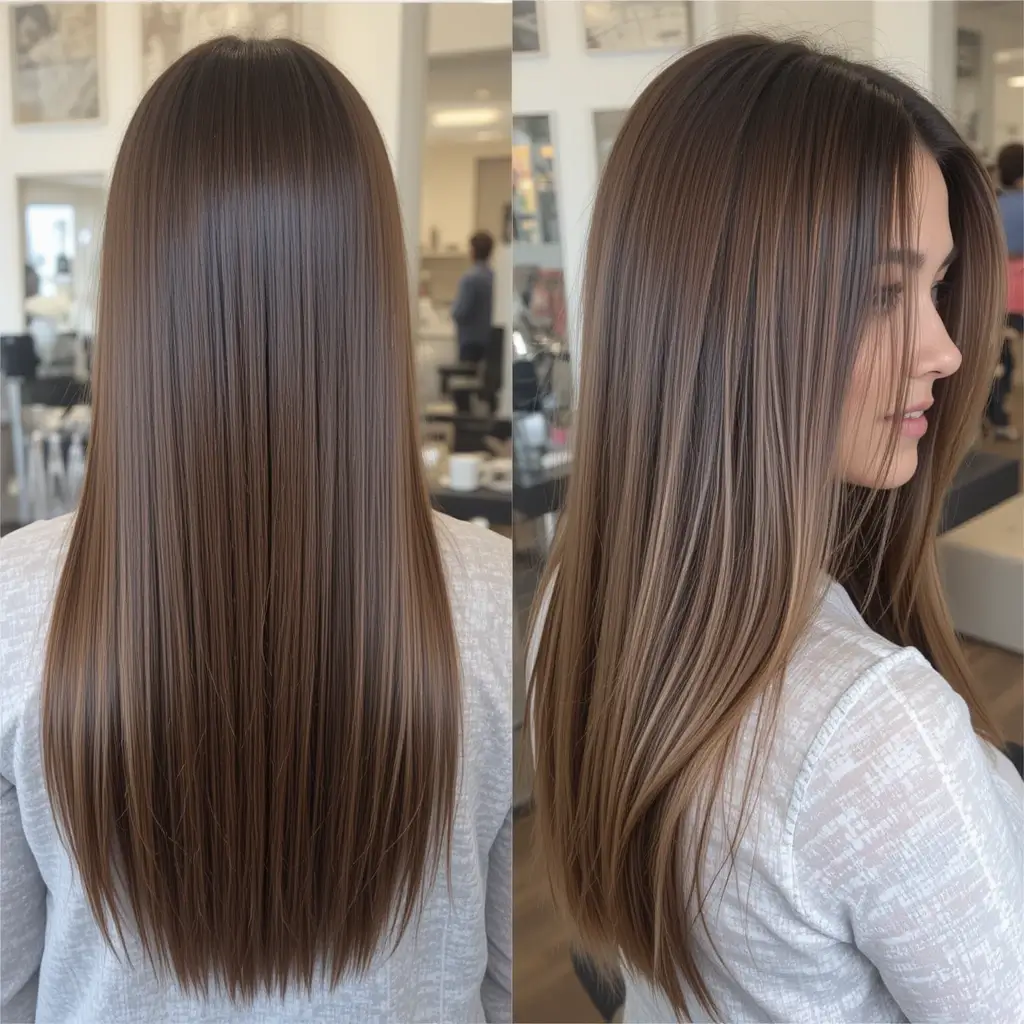 Long Straight Blowout with Rounded Ends