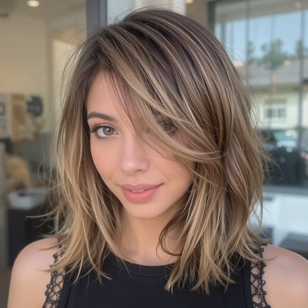 Medium Layers with Side Part