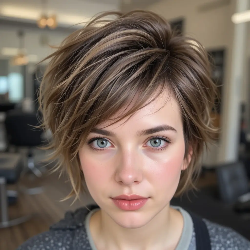  Messy Pixie Shag