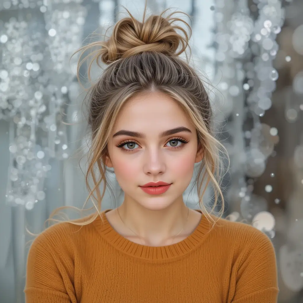 Messy Top Knot