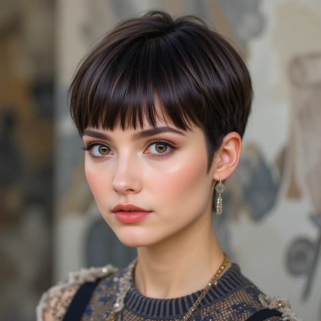 Micro Fringe Pixie