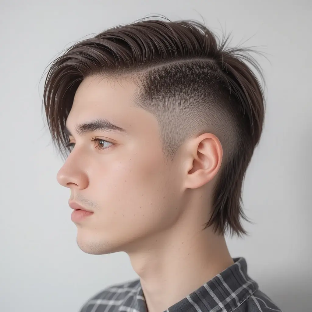Minimalist Subtle Mullet