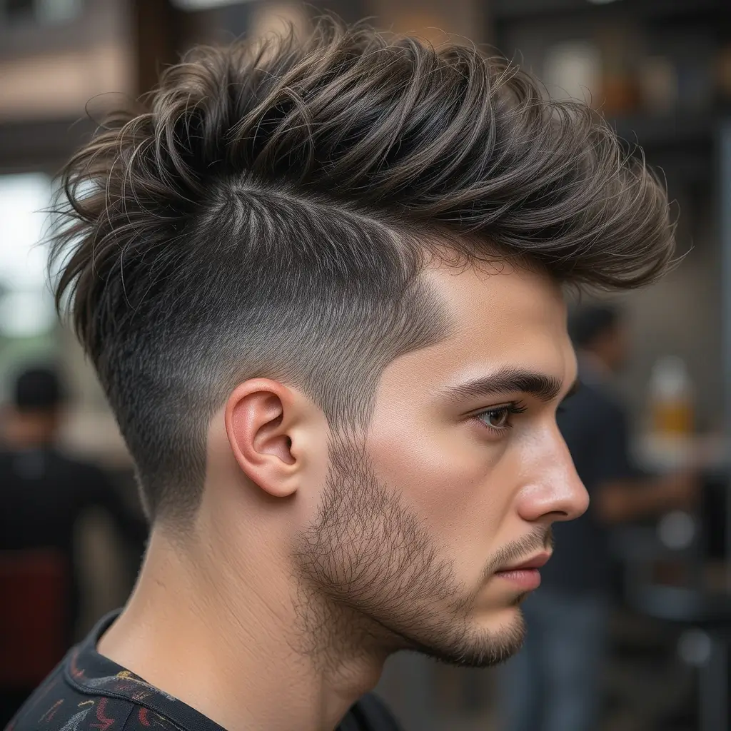 Mullet-Inspired Wolf Cut