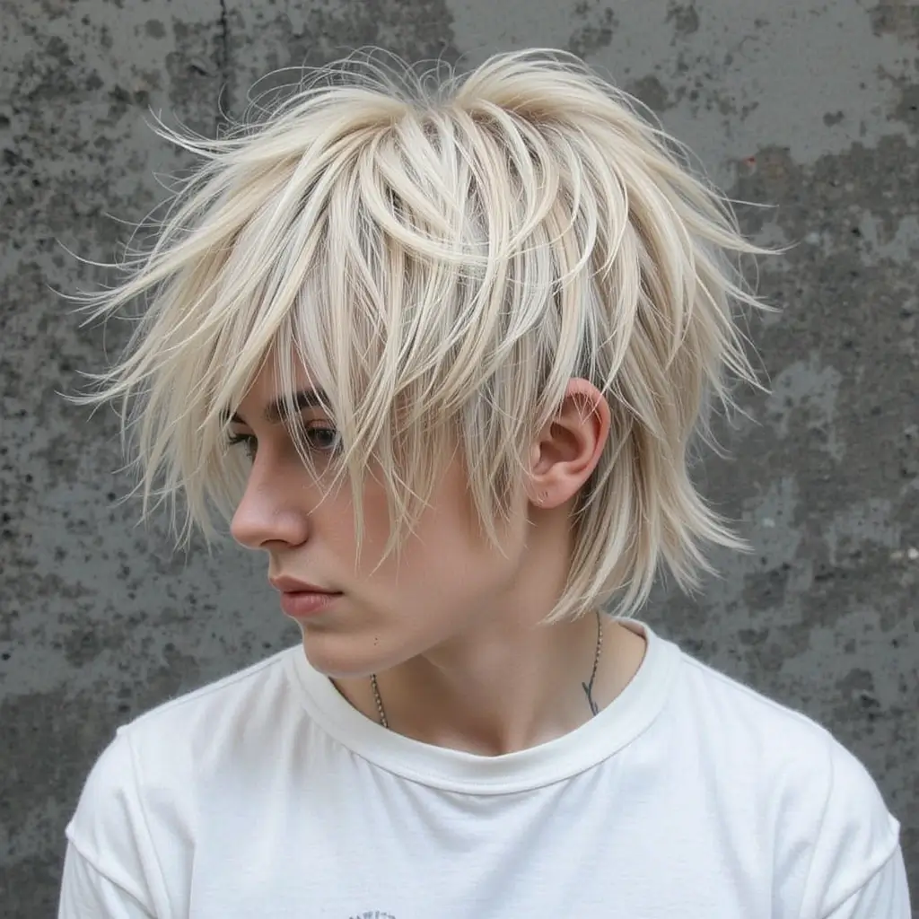 Mullet with Razor Ends