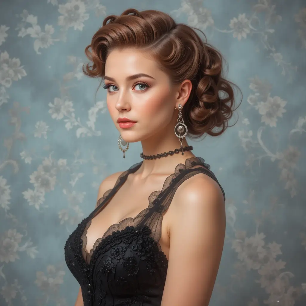 Pin-Up Victory Rolls