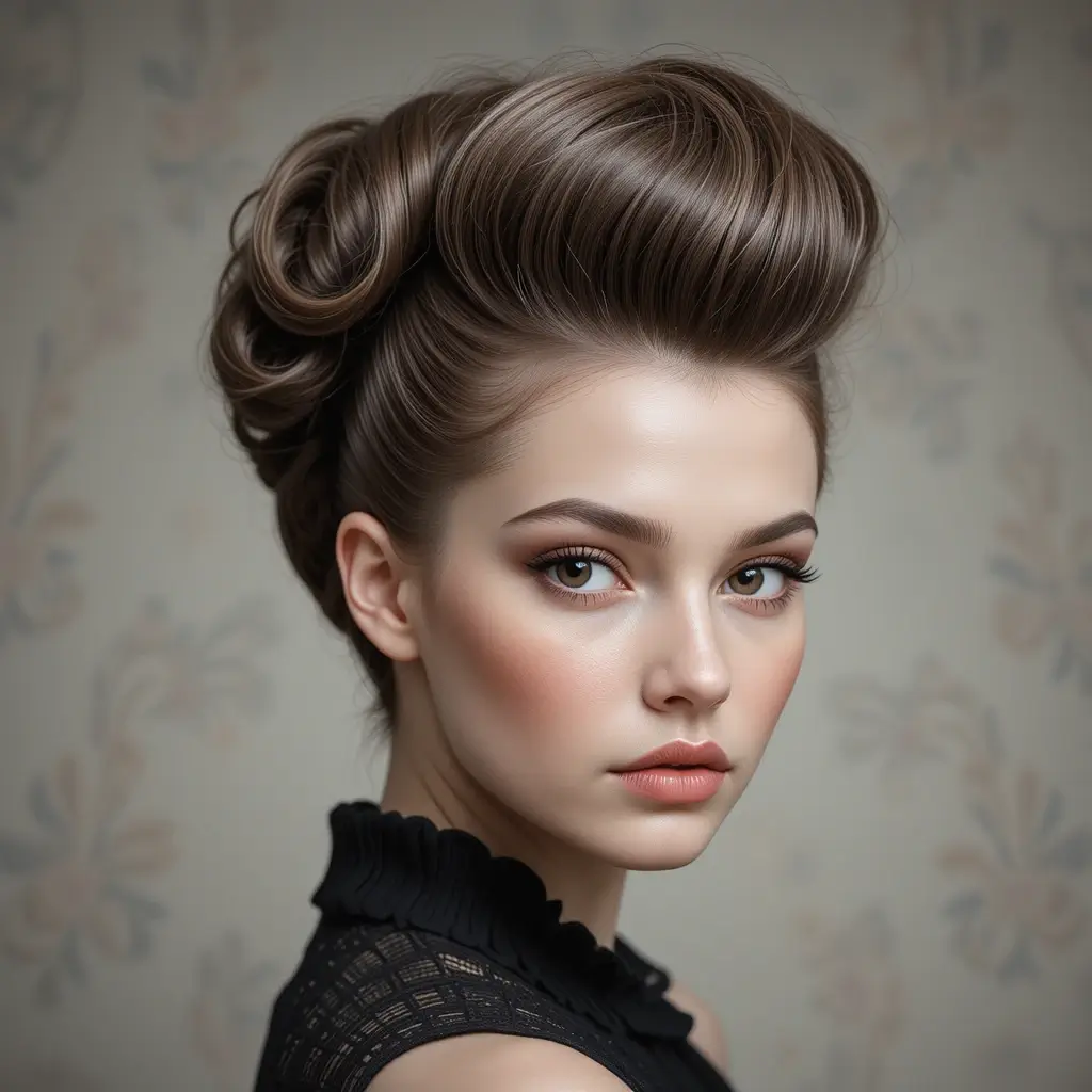 Pompadour Style
