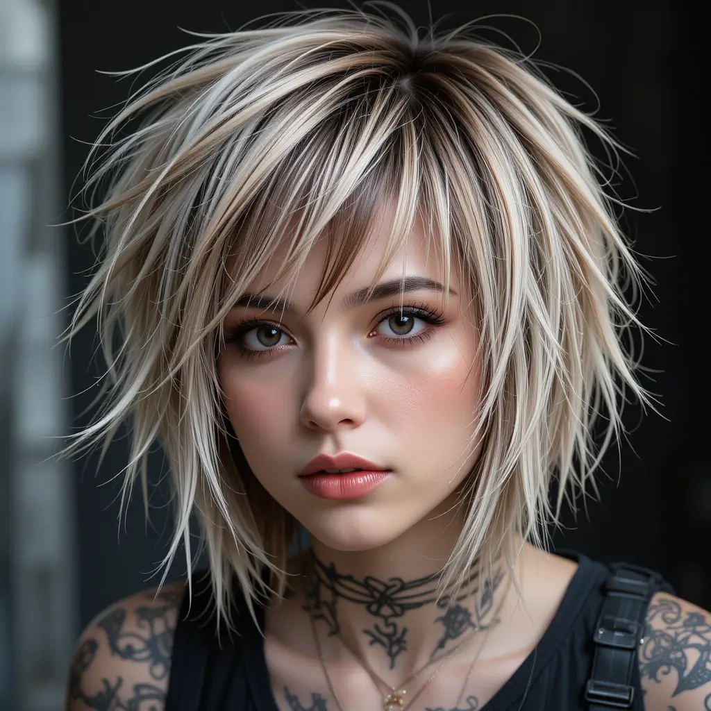 Punk-Inspired Shag