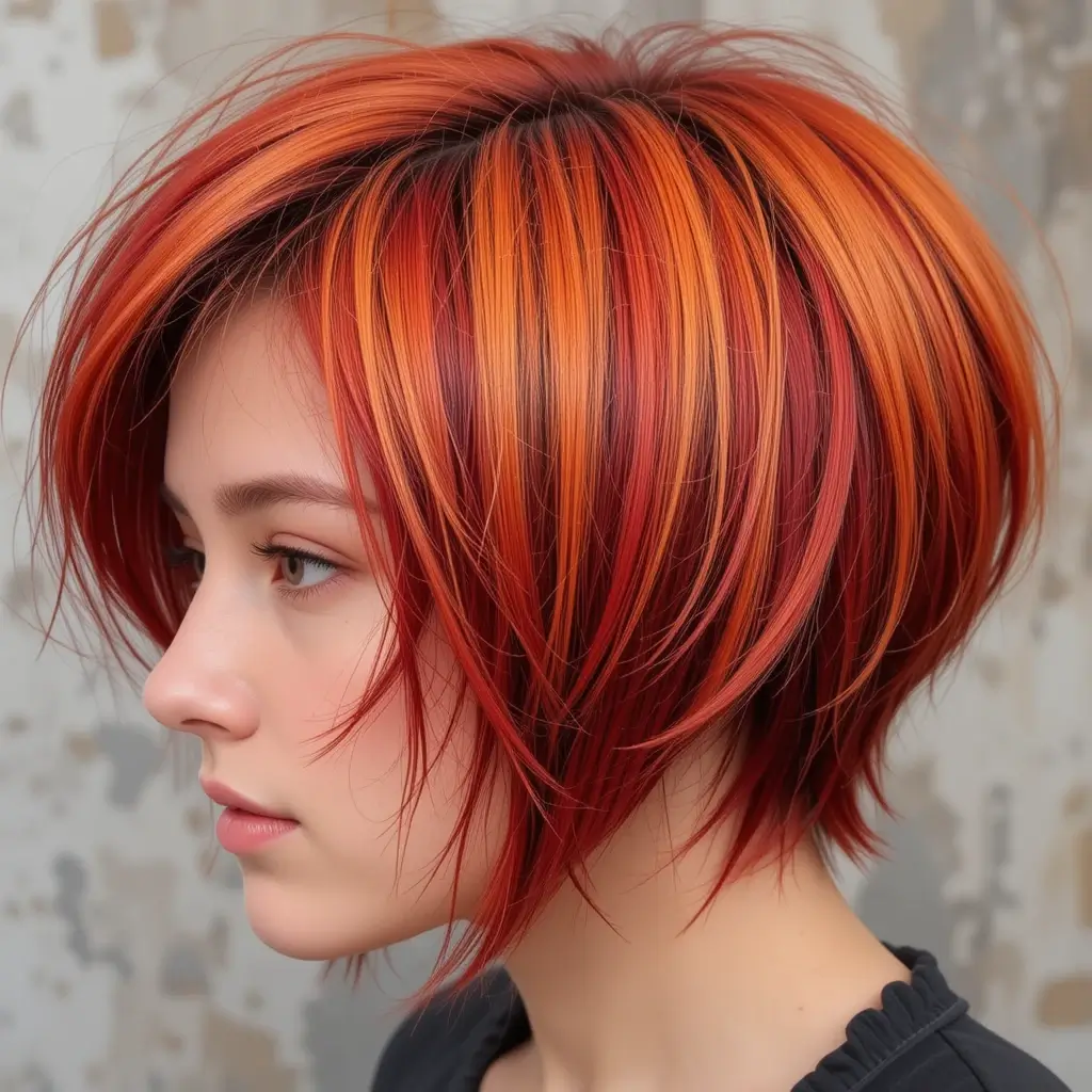 Red and Orange