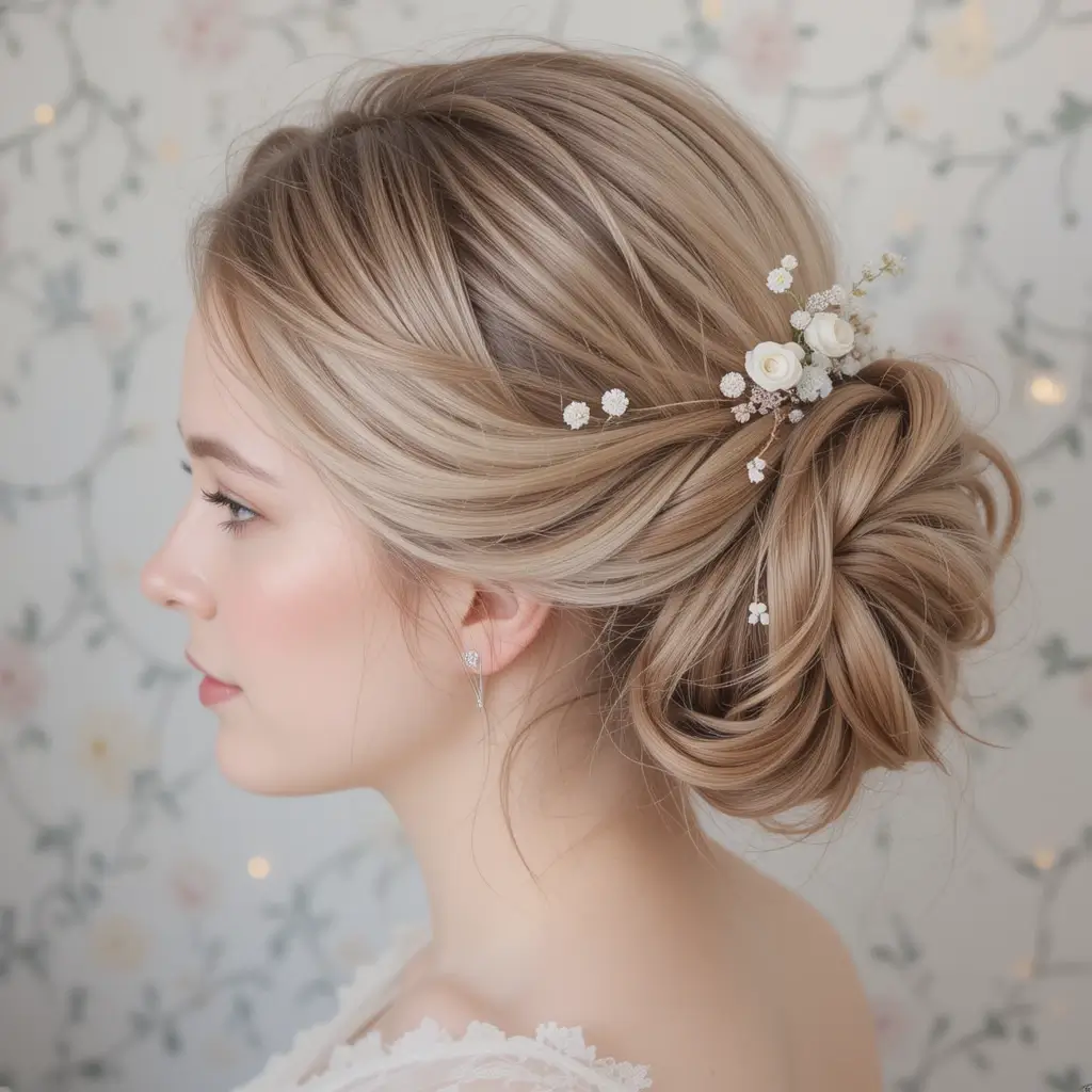 Romantic Twisted Bun