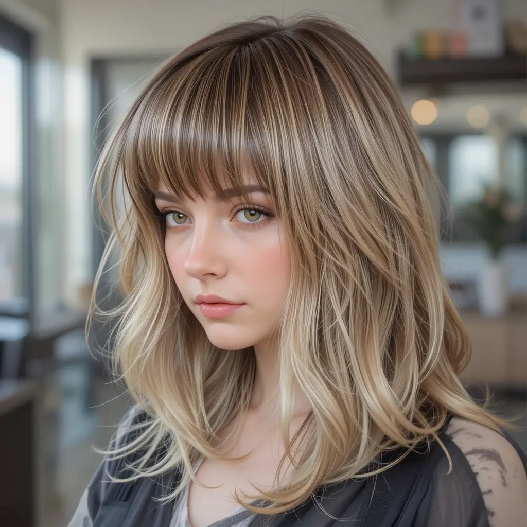 Shag with Flipped Ends