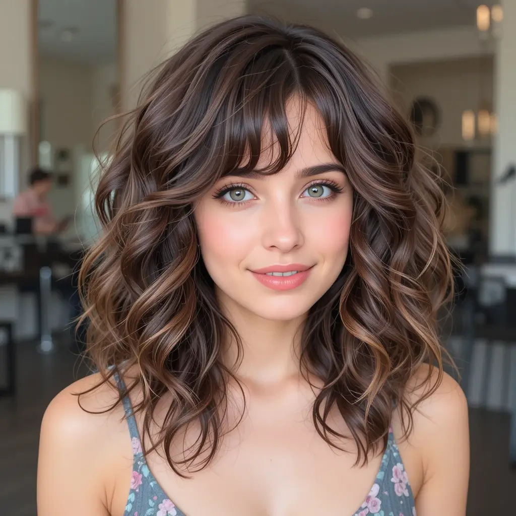 Shag with Loose Layered Curls