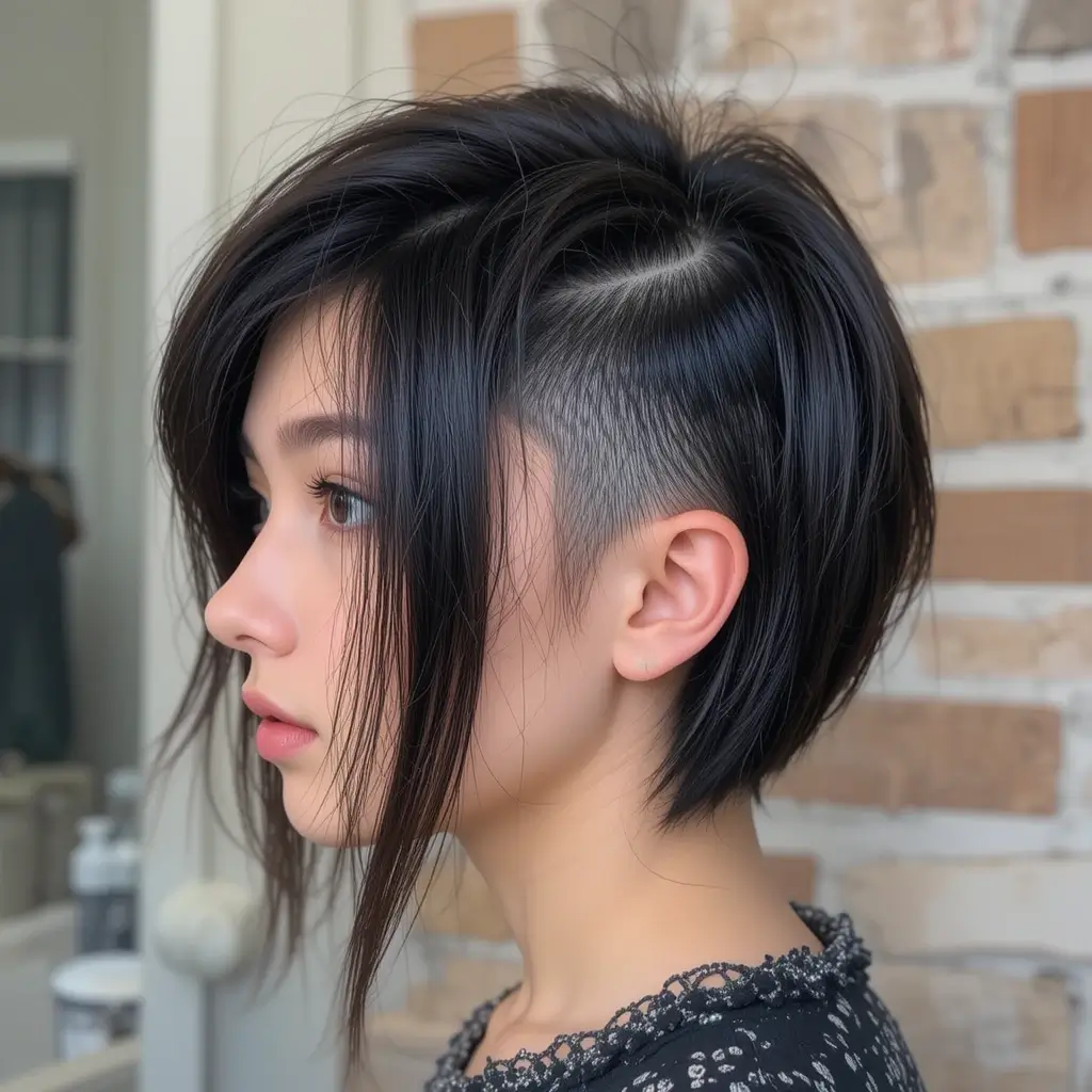 Short Cropped Mullet