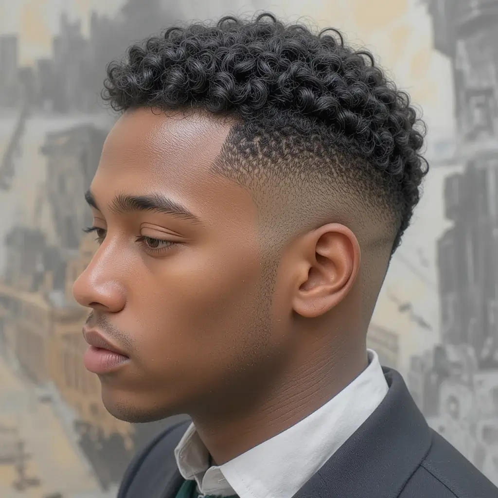 Short Curly Crop