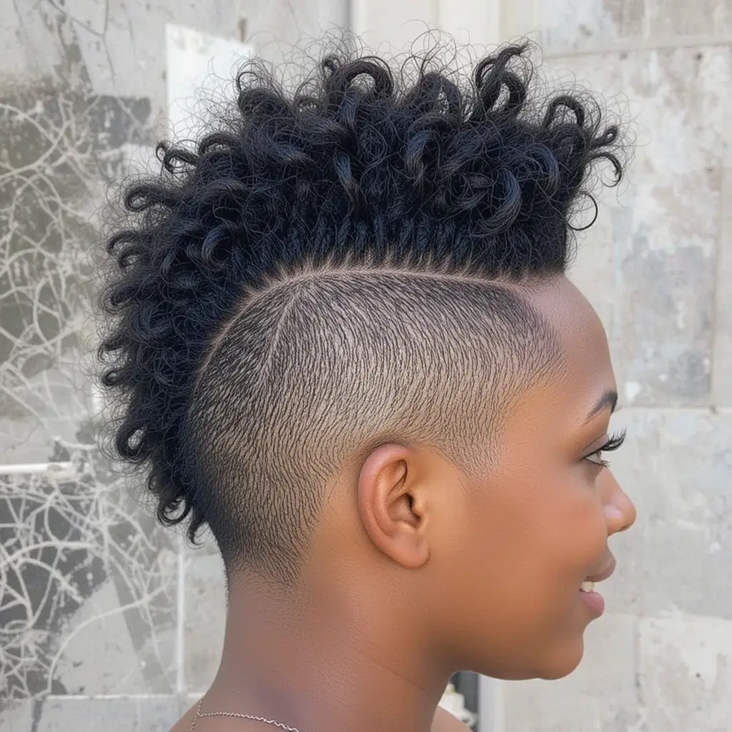 Short Loc Mohawk
