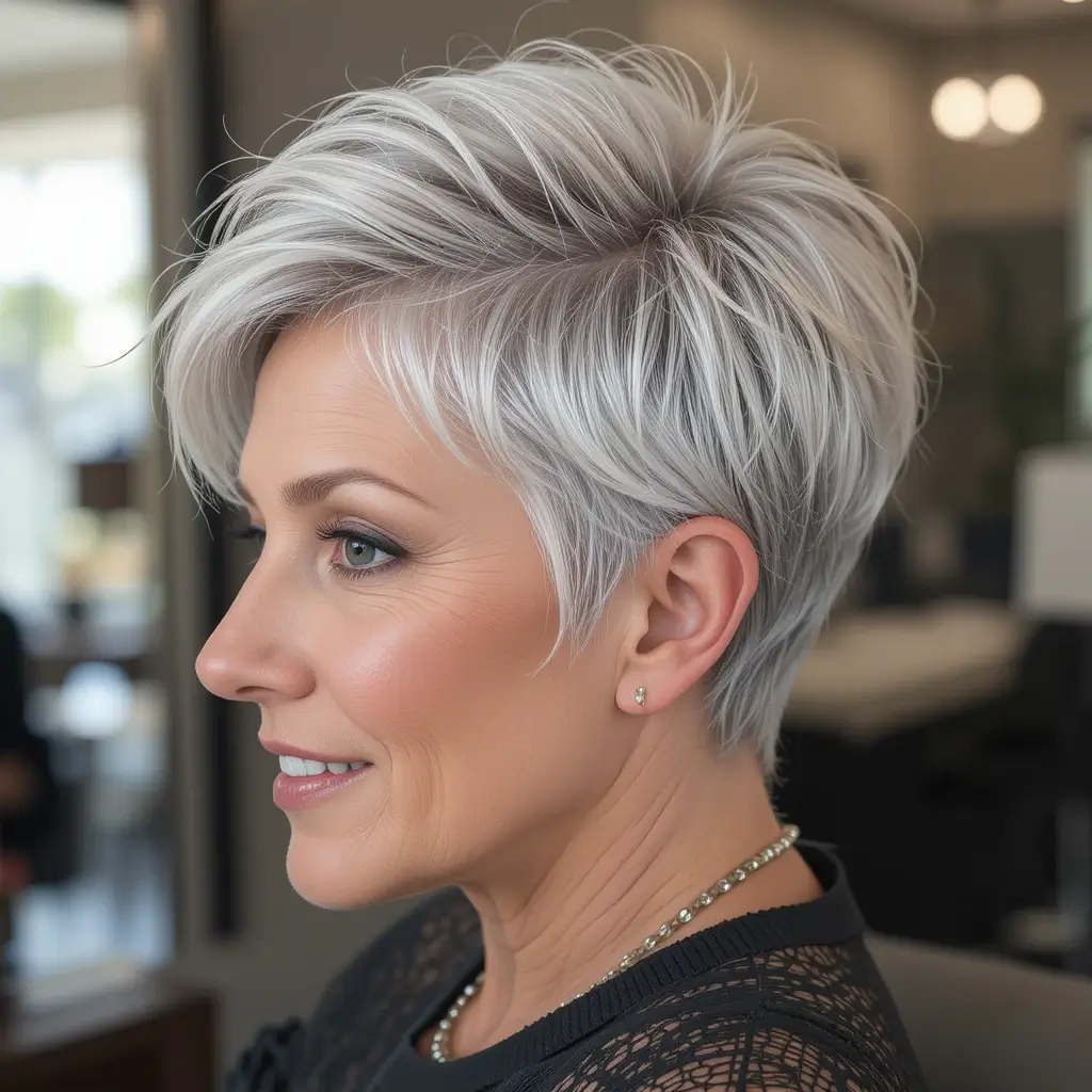 Short Pixie with Volume