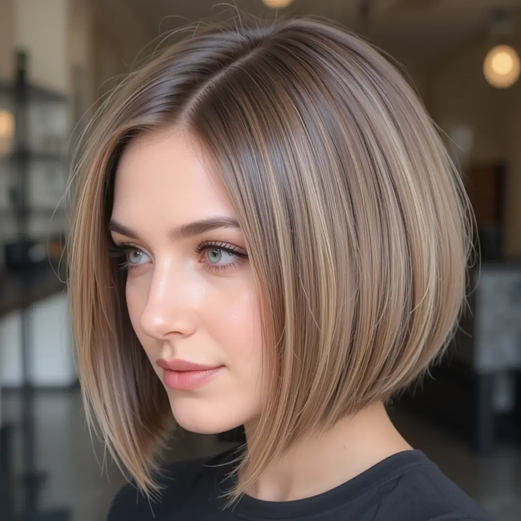 Sleek A-Line Bob