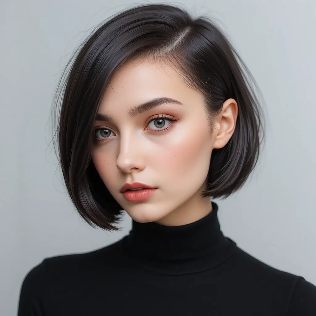 Sleek Bowl Cut Revival