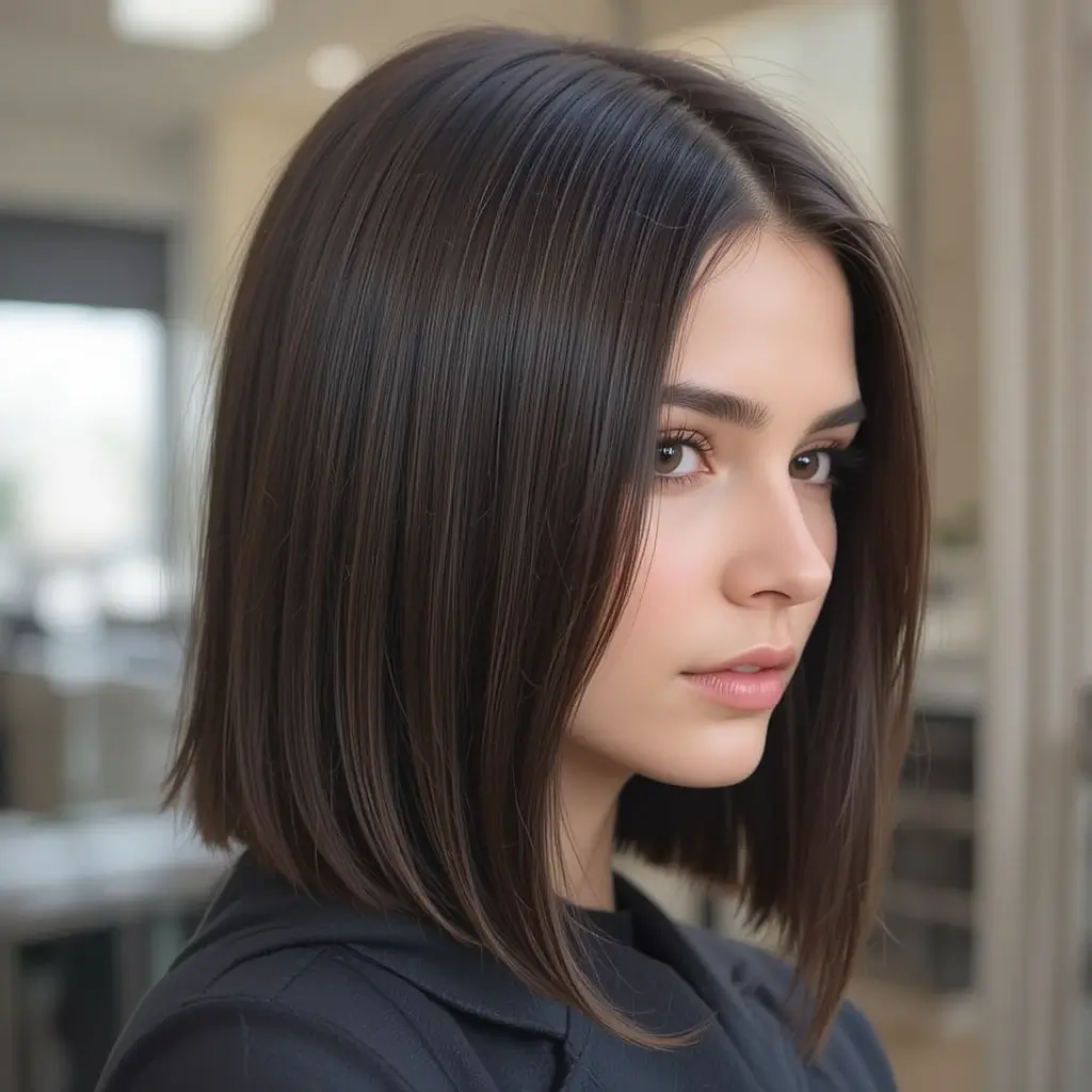 Sleek Wolf Cut for Straight Hair