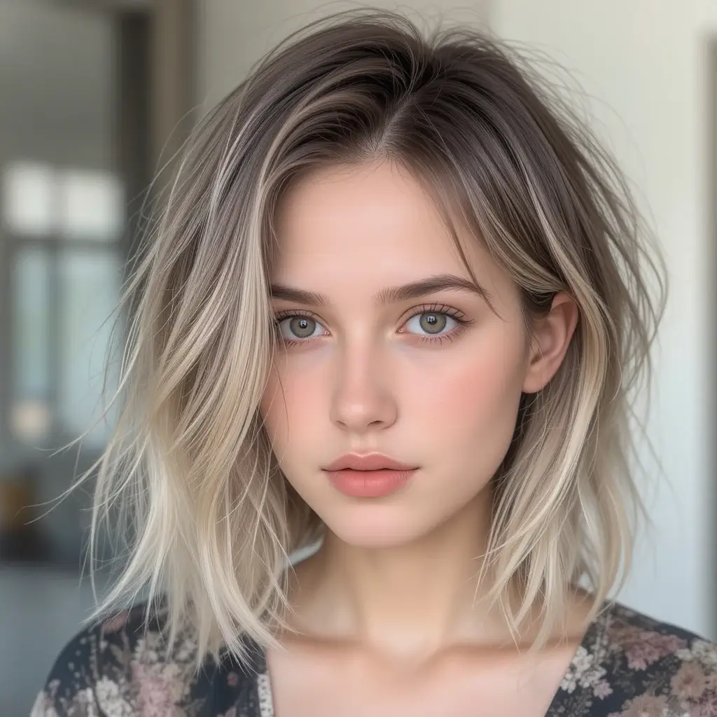 Soft Home Haircut with Tapered Ends
