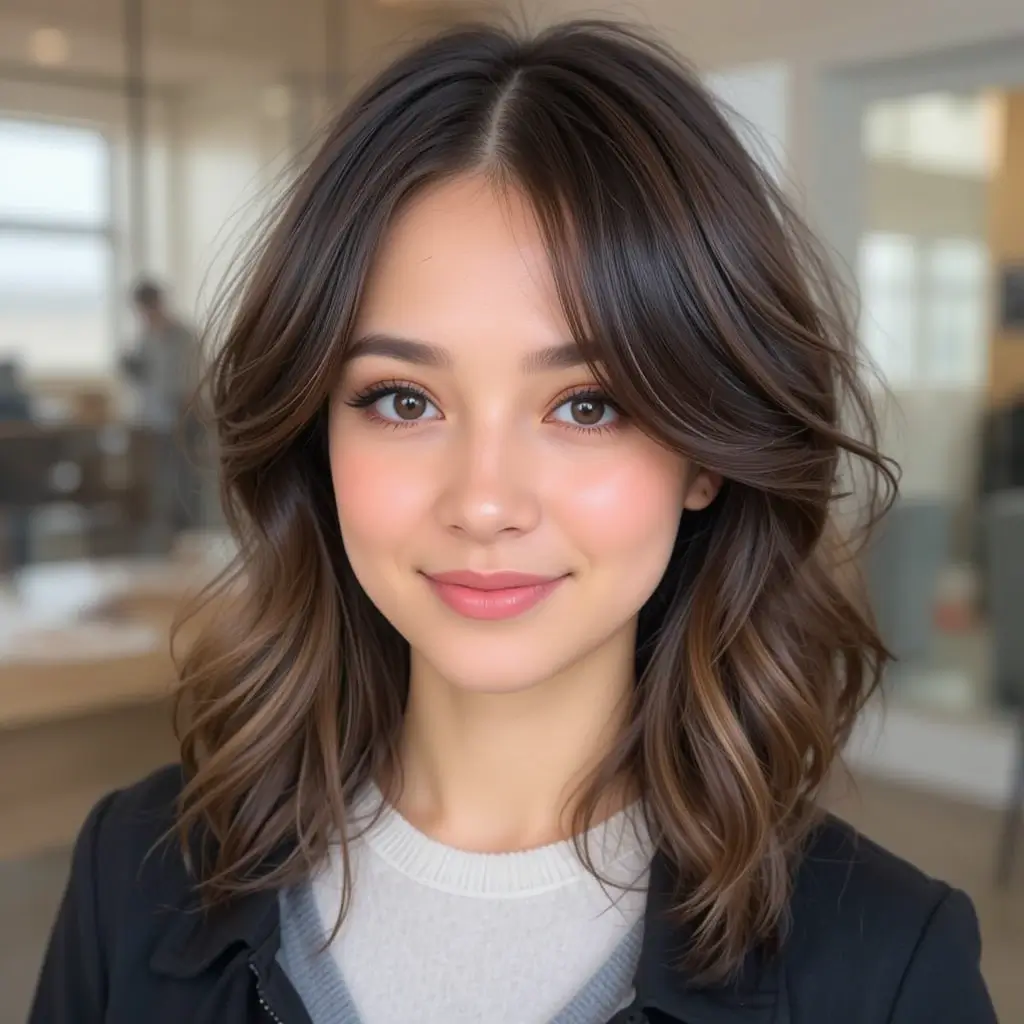 Soft Mullet for Shoulder-Length Hair